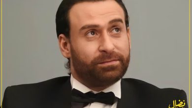 صورة الفنان نضال الشافعي يتلقي واجب العزاء في وفاة والدته