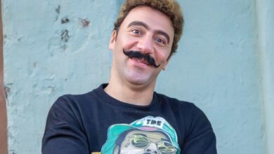 صورة النجم محمد سلام بعد كارثة طبيعية!