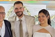 صورة بيومي فؤاد يحتفل بزفاف نجله المخرج محمد وحضور باقة من النجوم