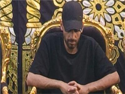 الفنان حمدي الميرغني يتلقي واجب العزاء في وفاة والده بحضور كبير للنجوم والأصدقاء