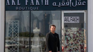 صورة عودة المصمم العالمي عقل فقيه الي دبي الامارات
