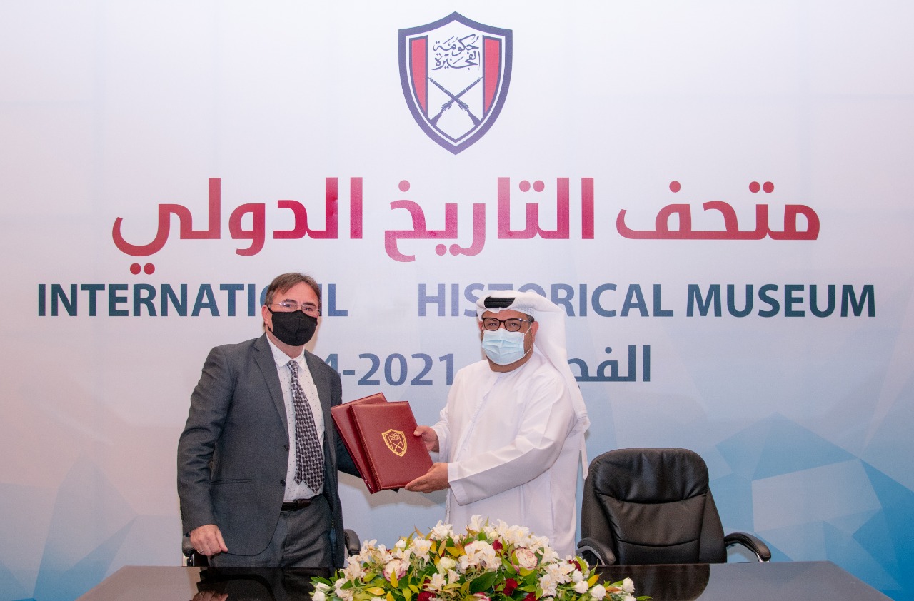 الشيخ حمد بن محمد الشرقي حاكم الفجيرة يدشن اكبر متحف دولي بالشرق الاوسط