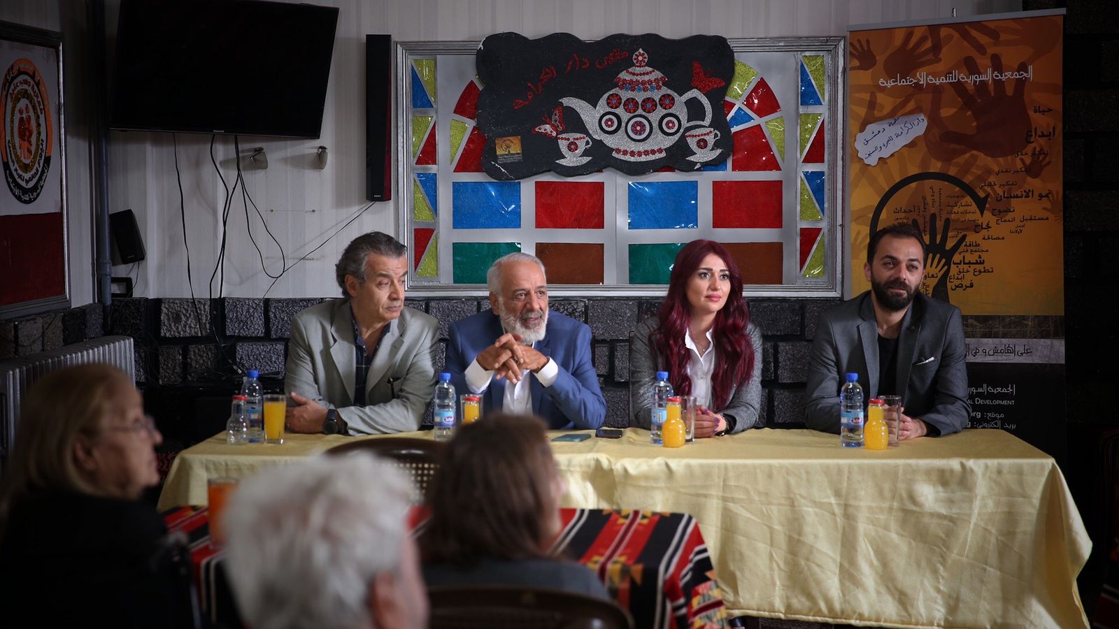 بالصور نجوم الدراما السورية يواصلون الانضمام إلى فيلم أب