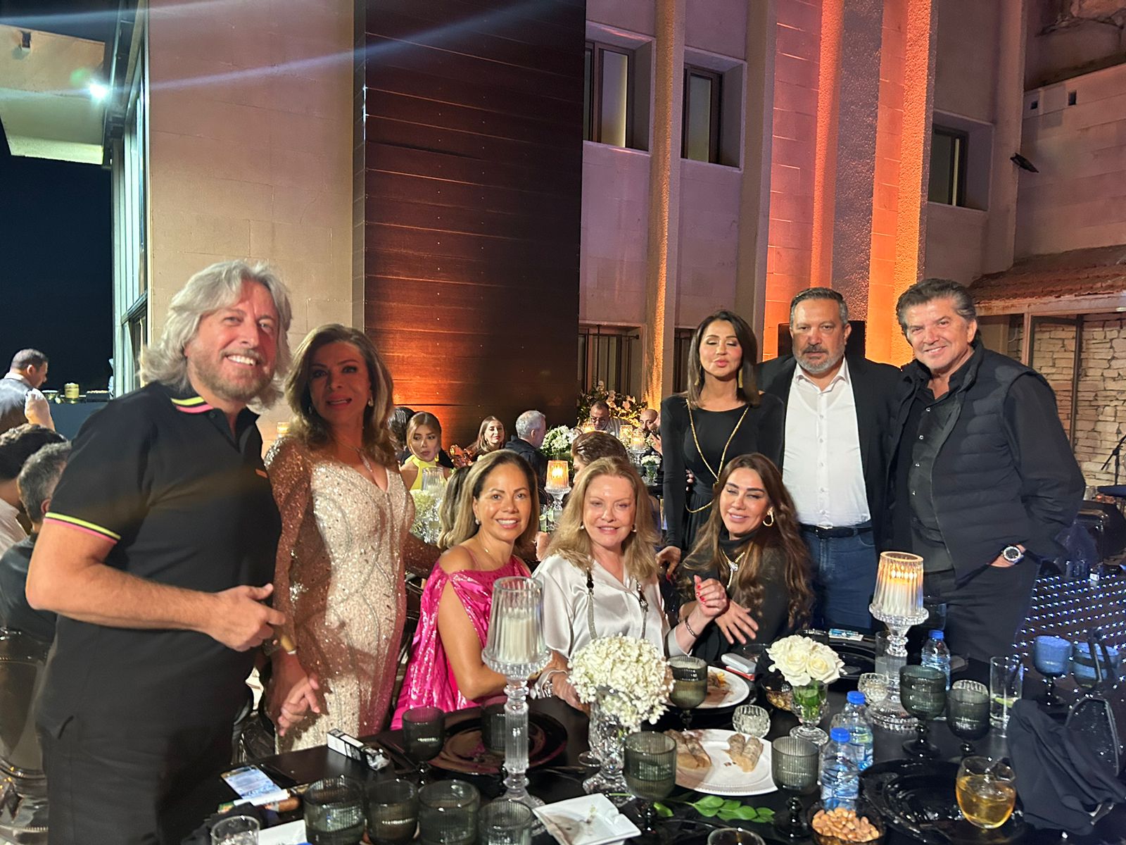 نجوم الفن و الإعلام في عيد رئيسة مهرجان “كاييل”