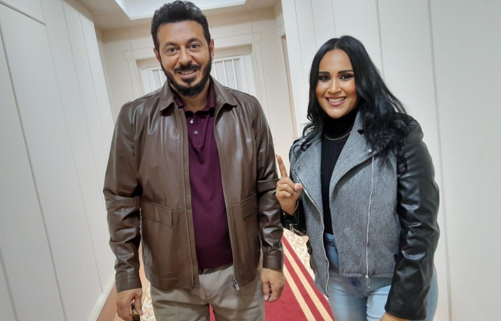 “المعلم”.. برلنتي فؤاد محامية «مصطفى شعبان»