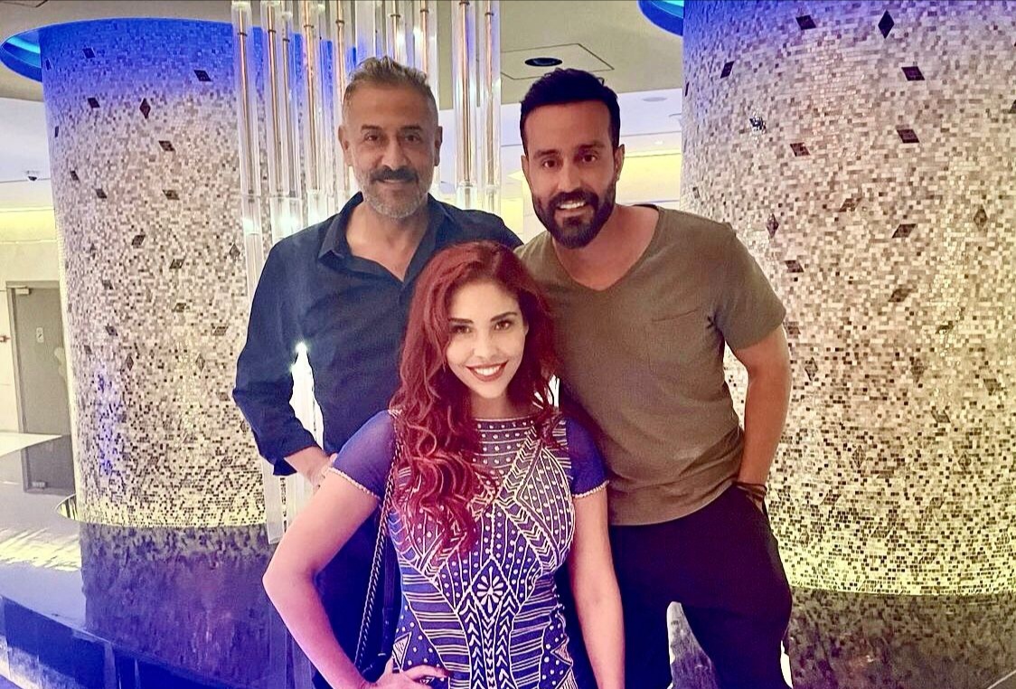 لاروسي تلتقي سعد رمضان وعبد المنعم عمايري في دبي